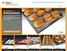 Tablet Screenshot of planb-optimierung.de